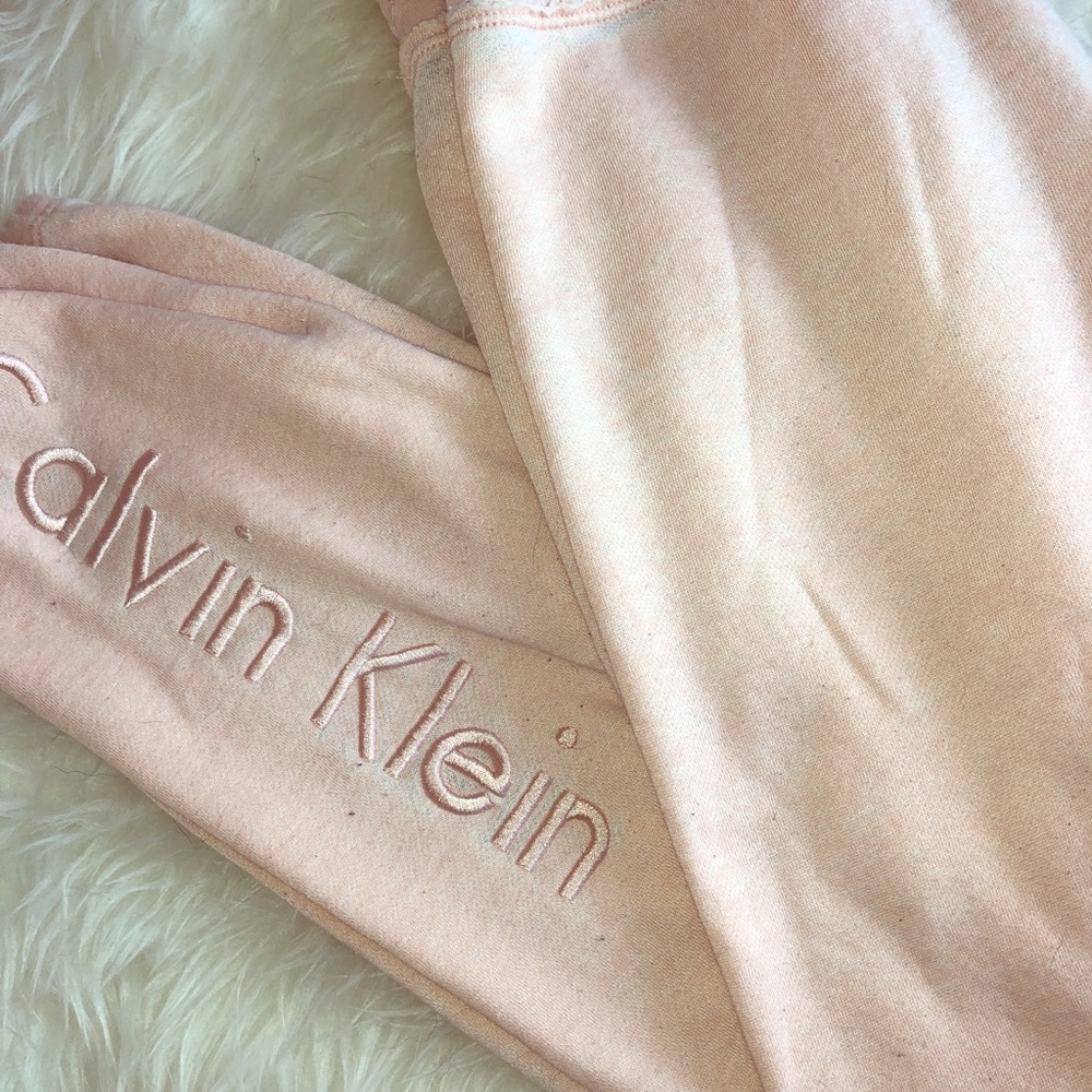 Pink Calvin Klein Sweatpants